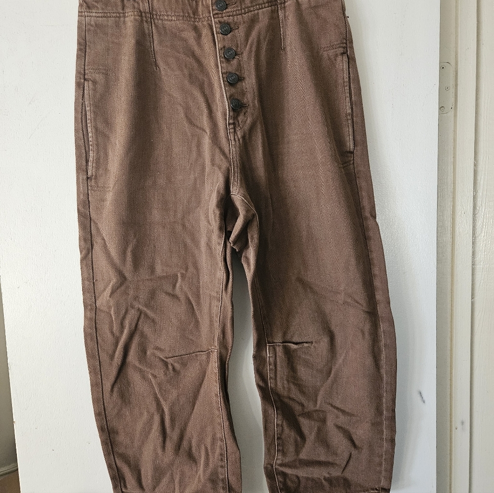 We The Free Women's Barrel  Button-Fly Pants
